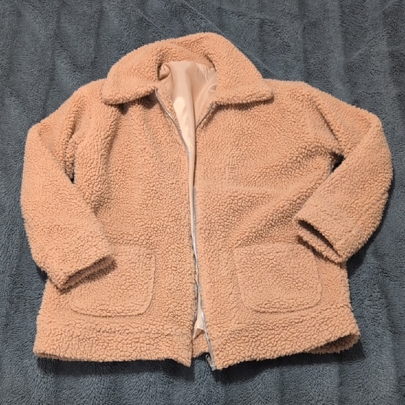 Jackets & Blazers - Cozy Tan Kids Jacket